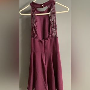 Brand new maroon dress